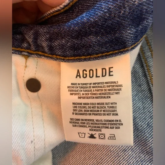 Agolde Parker Shorts - Picture 7 of 8